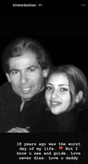 Kim Kardashian Says Her Father Robert Still "Guides" Her After His Passing