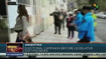 Argentina: Electoral campaign before legislative elections begins