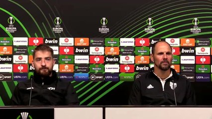 Mura manager's silent press conference after Tottenham defeat