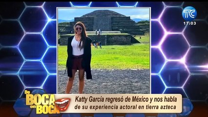 Katty García fue víctima de un robo antes de regresar a Ecuador