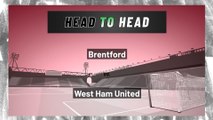 West Ham United - Brentford - Moneyline