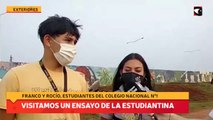 visitamos un ensayo de la estudiantina