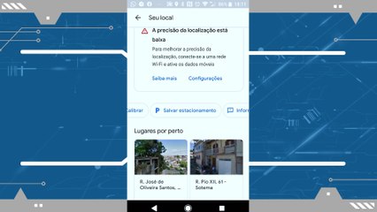 Como salvar o local de estacionamento no Google Maps