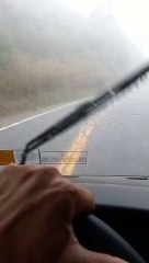 Chuva de granizo em cidades do Estado