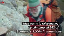 Elderly Scottish Mountaineer Raises Money for Charity for His Wife by Climbing Great Heights