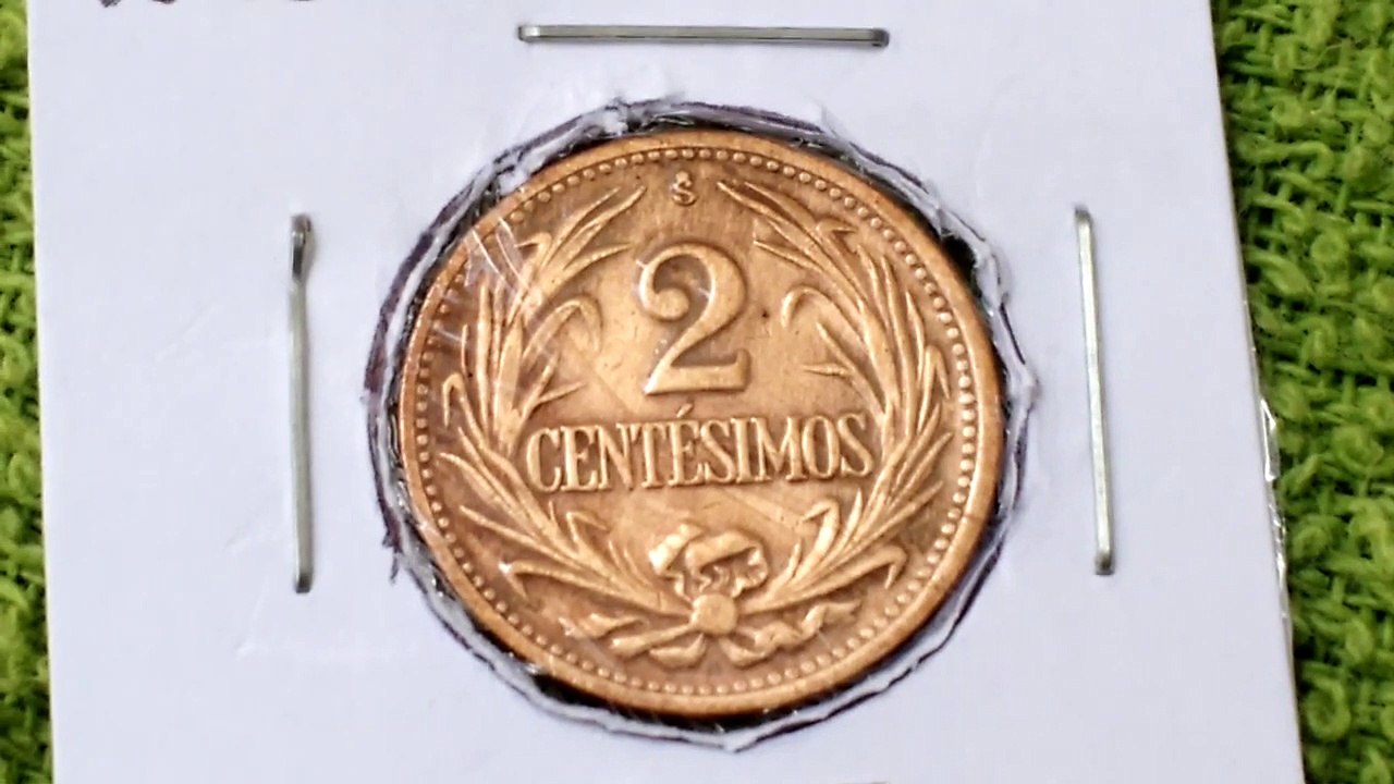 2 CENTÉSIMOS 1943 - URUGUAI