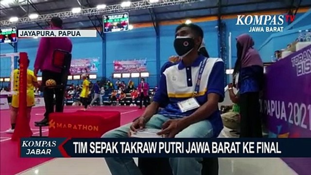 Tim Sepak Takraw Putri Kontingen Jabar Maju Ke Final Pon XX