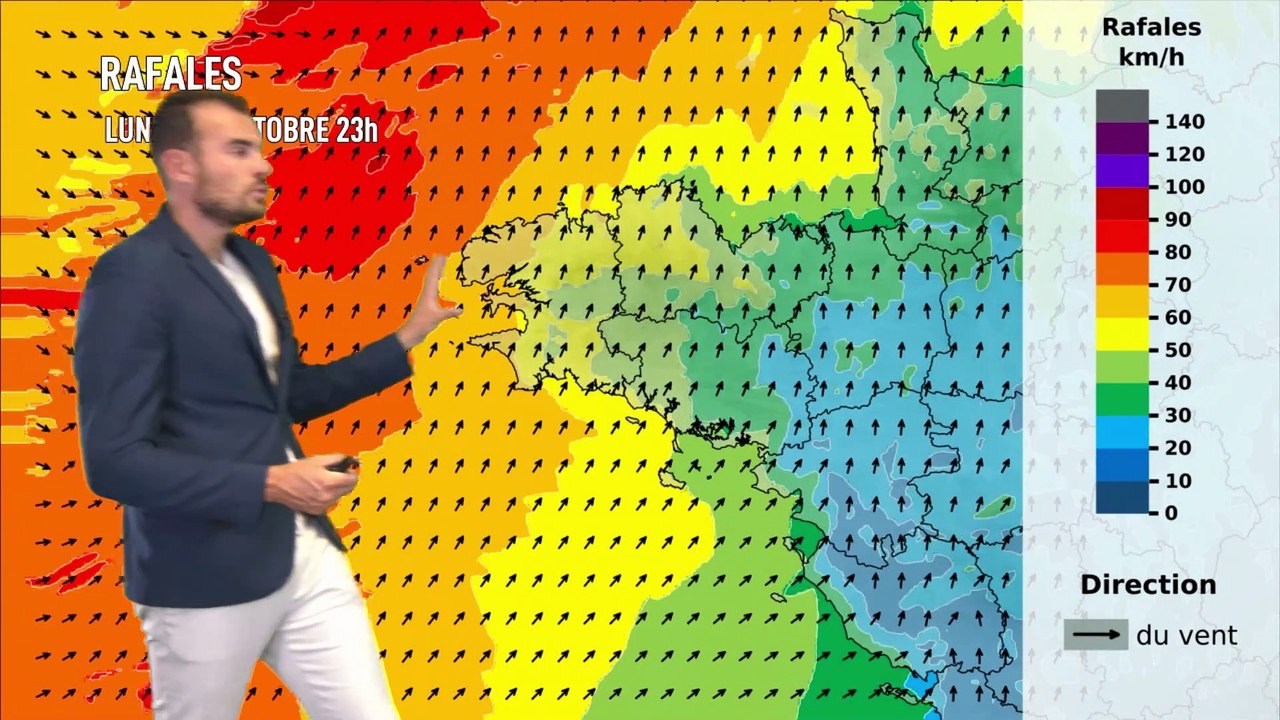 Bulletin météo pour le mardi 5 octobre 2021