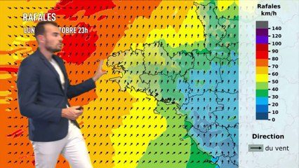 Bulletin météo pour le mardi 5 octobre 2021