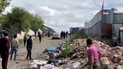 Ümraniye'de kağıt toplayıcıları ile polis arasında ‘taşlı' arbede