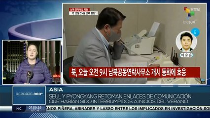 Reporte 360° 04-10:Coreas restauran líneas de comunicación