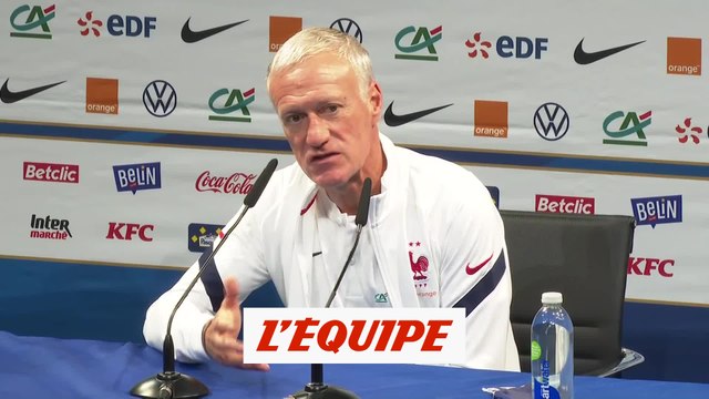 Deschamps : «Je sais quelle équipe j'aimerais aligner» - Foot - Ligue des nations - Bleus