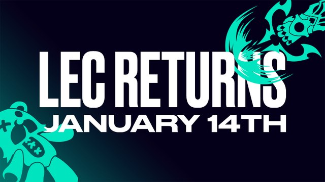 LoL : Le Spring Split 2022 du LEC commence le 14 janvier