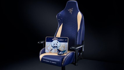 Razer anuncia produtos temáticos de Genshin Impact com mouse, mousepad e cadeira