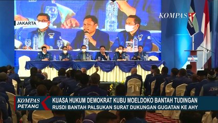 Pengacara Partai Demokrat Kubu Moeldoko Bantah Palsukan Surat Kuasa untuk Gugat AHY