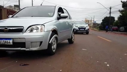 Acidente de trânsito é registrado na Av. Tito Muffato