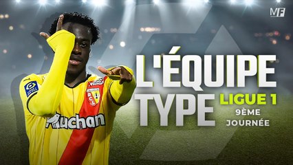 LIGUE 1 : L'ÉQUIPE TYPE DE LA 9ÈME JOURNÉE DE L1