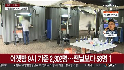 신규확진 2,400명대 예상…현 거리두기 2주 연장