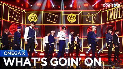 [Simply K-Pop CON-TOUR] OMEGA X (오메가엑스) - WHAT'S GOIN' ON (왓츠 고잉 온) _ Ep.487