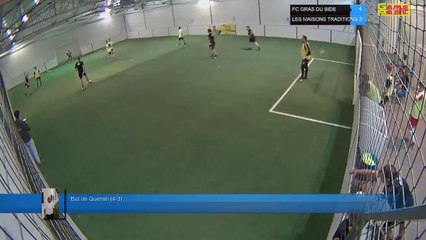 But de Quentin (4-3) - FC GRAS DU BIDE Vs LES MAISONS TRADITIONS - 30/09/21 19:00 - LIGUE 3