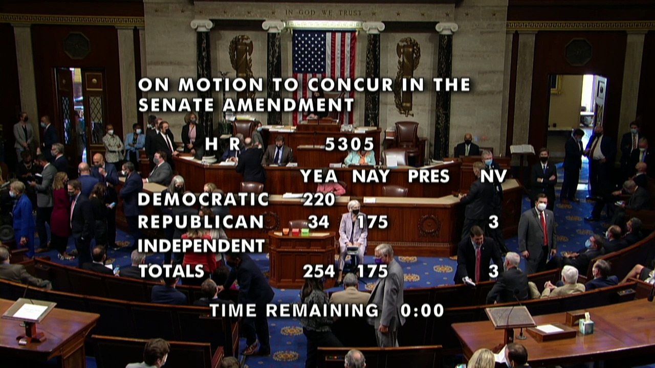 Biden promulga lei que evita paralisação do governo dos EUA