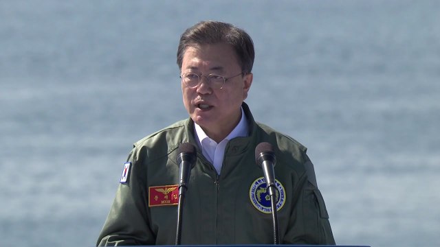 문재인 대통령 제73주년 국군의 날 기념사 / YTN