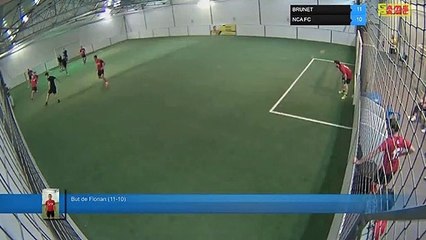 But de Florian (11-10) - BRUNET Vs NCA FC - 30/09/21 20:00 - LIGUE 3 - Poitiers Game Parc