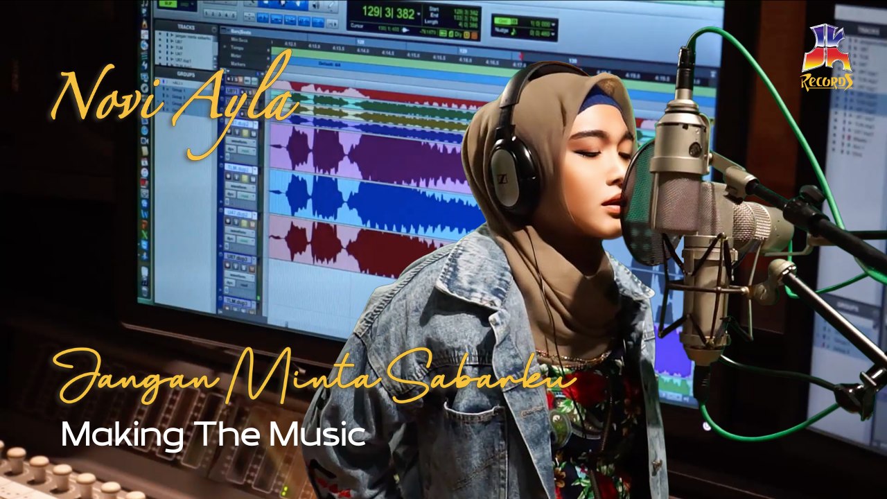 Novi Ayla - Jangan Minta Sabarku (Making The Music)