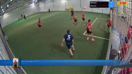 But de Florian (15-11) - BRUNET Vs NCA FC - 30/09/21 20:00 - LIGUE 3 - Poitiers Game Parc