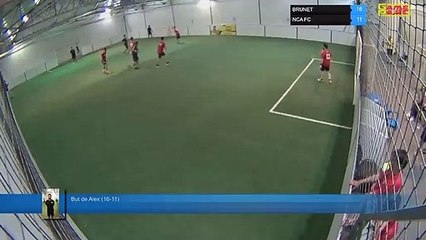 But de Alex (16-11) - BRUNET Vs NCA FC - 30/09/21 20:00 - LIGUE 3 - Poitiers Game Parc