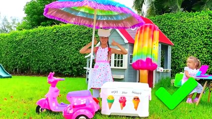 Nastya dan Artem mengajarkan permainan angka mendidik keluarga untuk anak anak