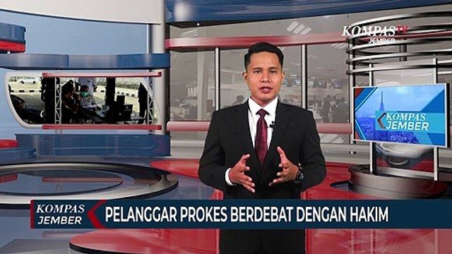 Tak Mau Mengakui Kesalahan, Pelanggar Prokes Mendebat Hakim saat Sidang