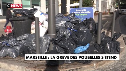 Marseille : la grève des poubelles s'étend