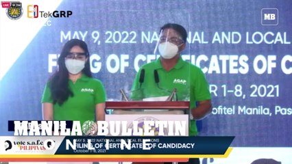 AGAP party list files COC for May 2022 polls