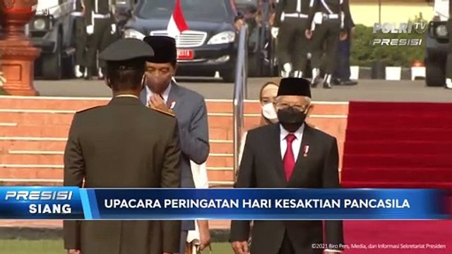 Presiden Jokowi Pimpin Upacara Peringatan Hari Kesaktian Pancasila