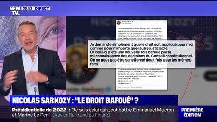 Condamnation de Nicolas Sarkozy: le droit a-t-il été "bafoué", comme l'avance l'ancien chef de l'État ?