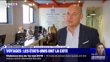 Voyages: les réservations pour les États-Unis explosent
