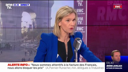 Video herunterladen: Agnès Pannier-Runacher affirme que les prix de l'électricité augmenteront de 4% maximum au mois de février 2022