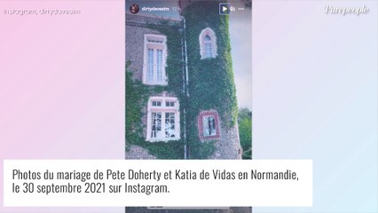 Pete Doherty s'est marié ! Photos de la cérémonie surprise avec Katia de Vidas en Normandie