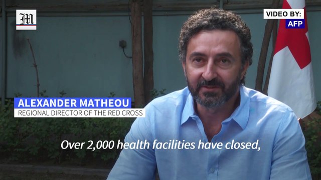 Red Cross warns health system on verge of collapse in Afghanistan