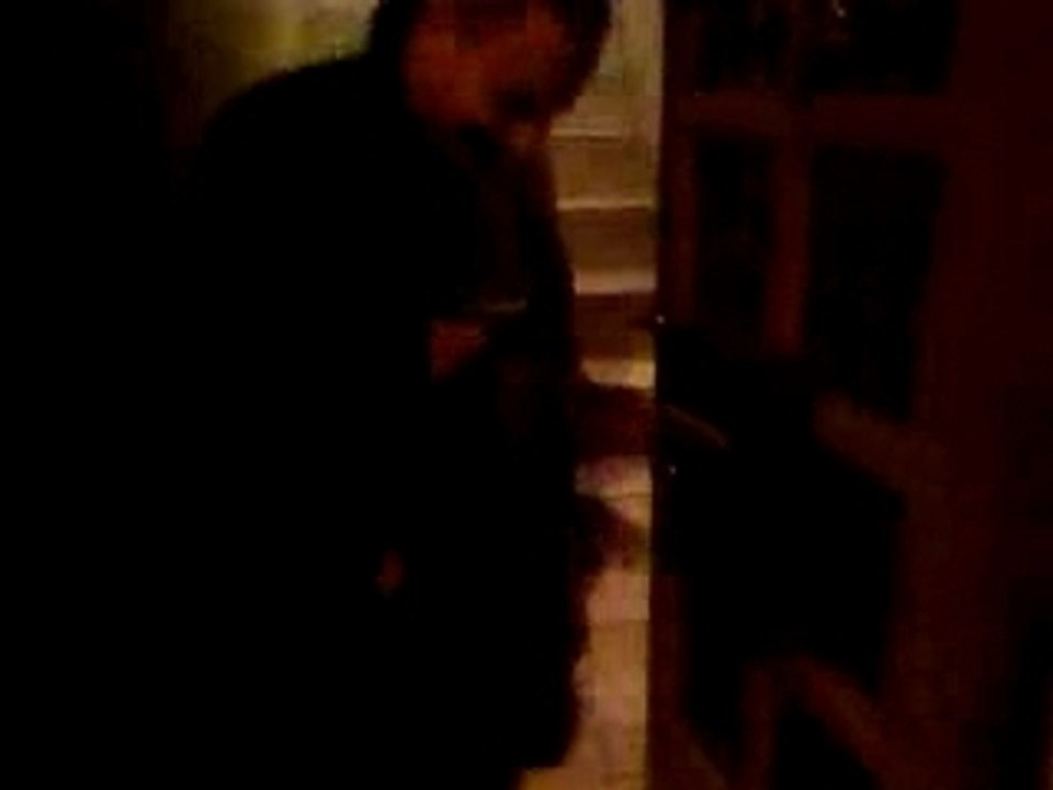 descente sur les escalier