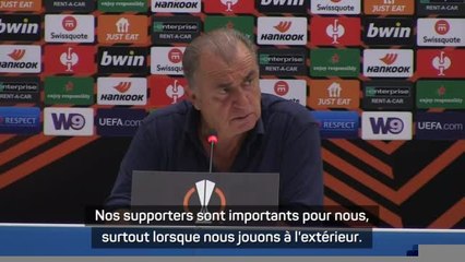 Groupe E - Terim : "J'ai demandé aux supporters de rester calmes"