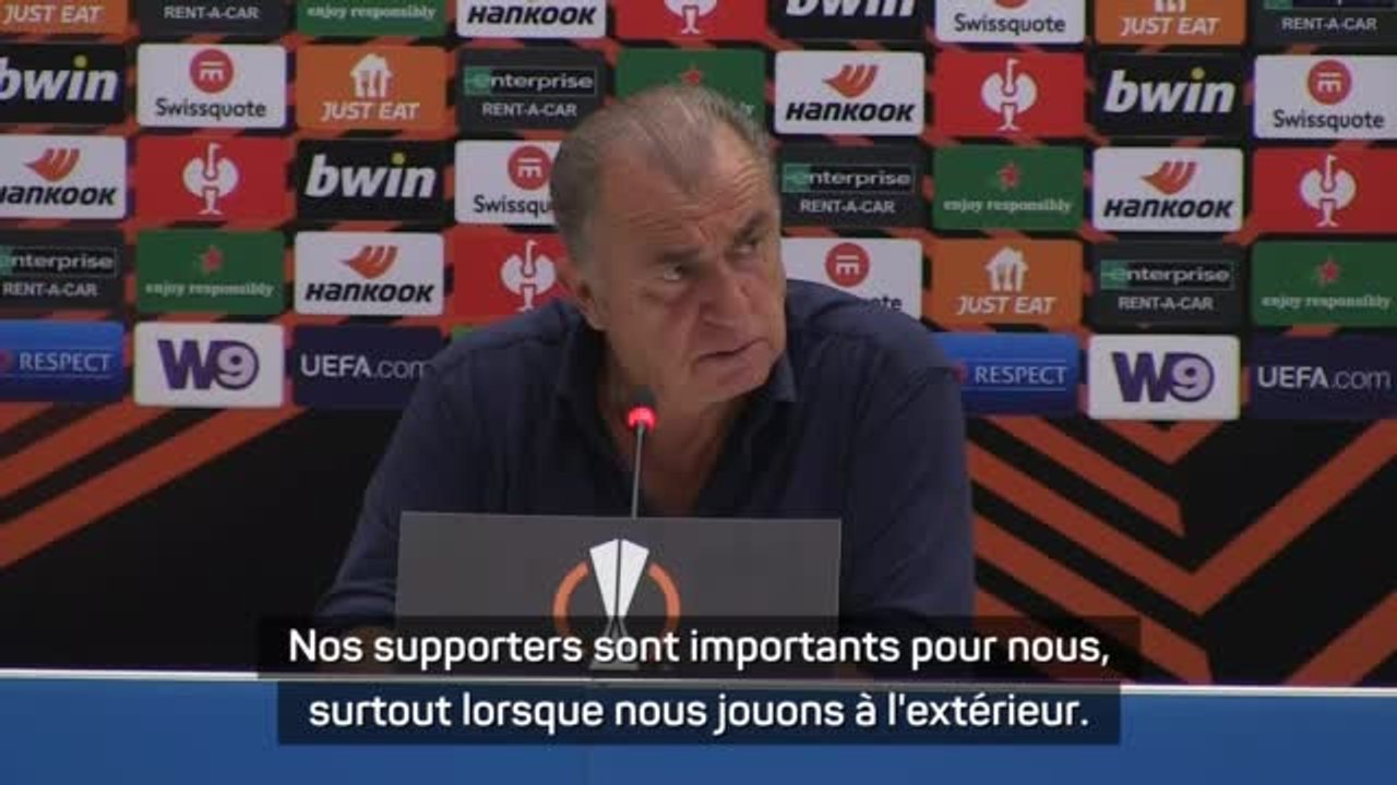 Groupe E - Terim : "J'ai demandé aux supporters de rester calmes"