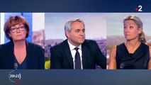 Le malaise de Xavier Bertrand face à Anne Sophie Lapix