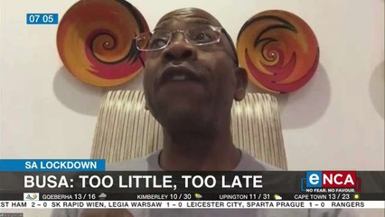 Busa says too late for economic growth