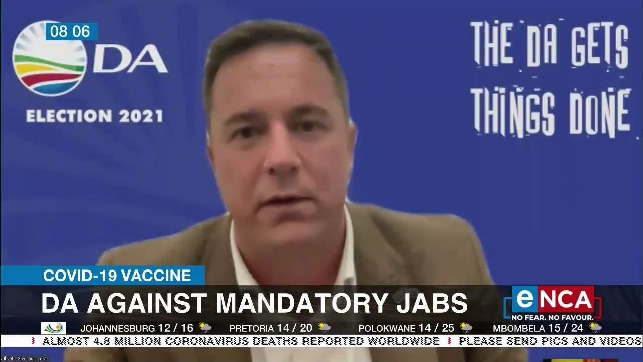 DA against madatory vaccine