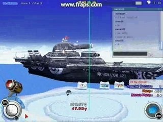 Albatross ice cannon trou 7