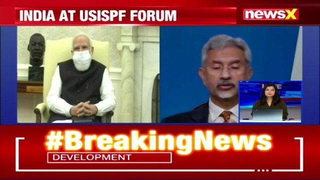 EAM Jaishankar Hails India-US Relations Addresses USISPF Forum NewsX(1)
