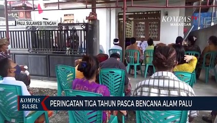 Peringatan Tiga Tahun Pasca Bencana Alam Palu