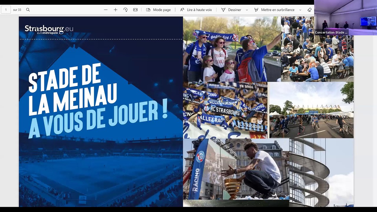 Stade de la Meinau - Fan zone et abords du stade